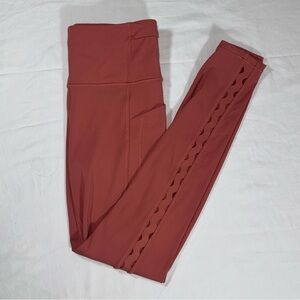Athleta Leggings Ultimate Stash Craft 7/8 Tight Women's Salmon Size Small-Tall